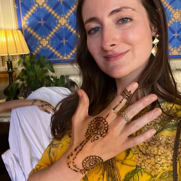 Yellow Lehenga with beading detail - worn once! - Picture 5 of 5